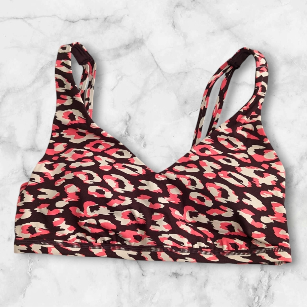Offline by Aerie Leopard‎ Sports Bra NWT